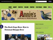 Tablet Screenshot of blog.anniesannuals.com